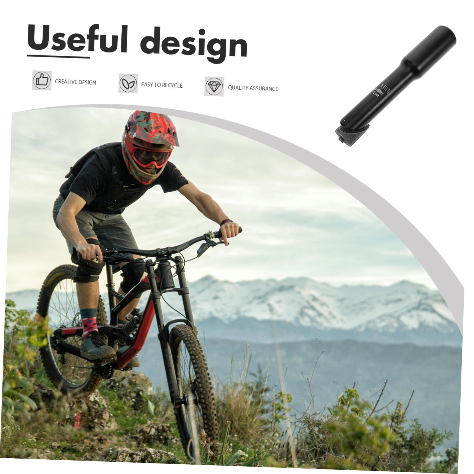 Amazon | JUMPLAWN 自転車ハンドルポスト延長ステムライザー 耐久性高