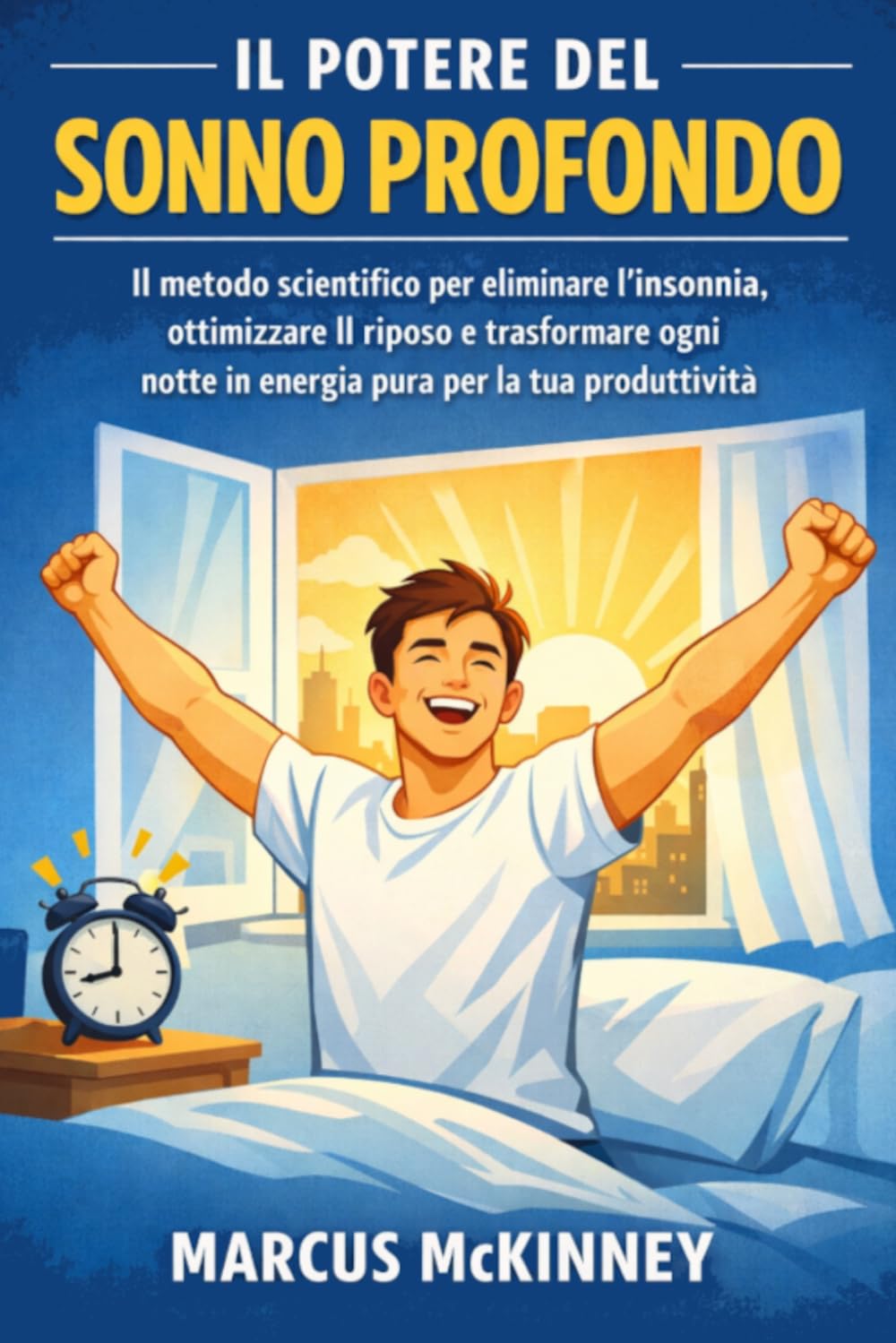 Il Potere del Sonno Profondo: Il metodo scientifico per eliminare l'insonnia, ottimizzare il riposo e trasformare ogni notte in energia pura per la tua produttività