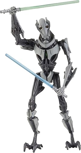 Miniatura 5 de STAR WARS Galaxy of Adventures General Grievous - Figura de juguete a escala de 3.75 pulgadas y mini cómic - Aprende sobre