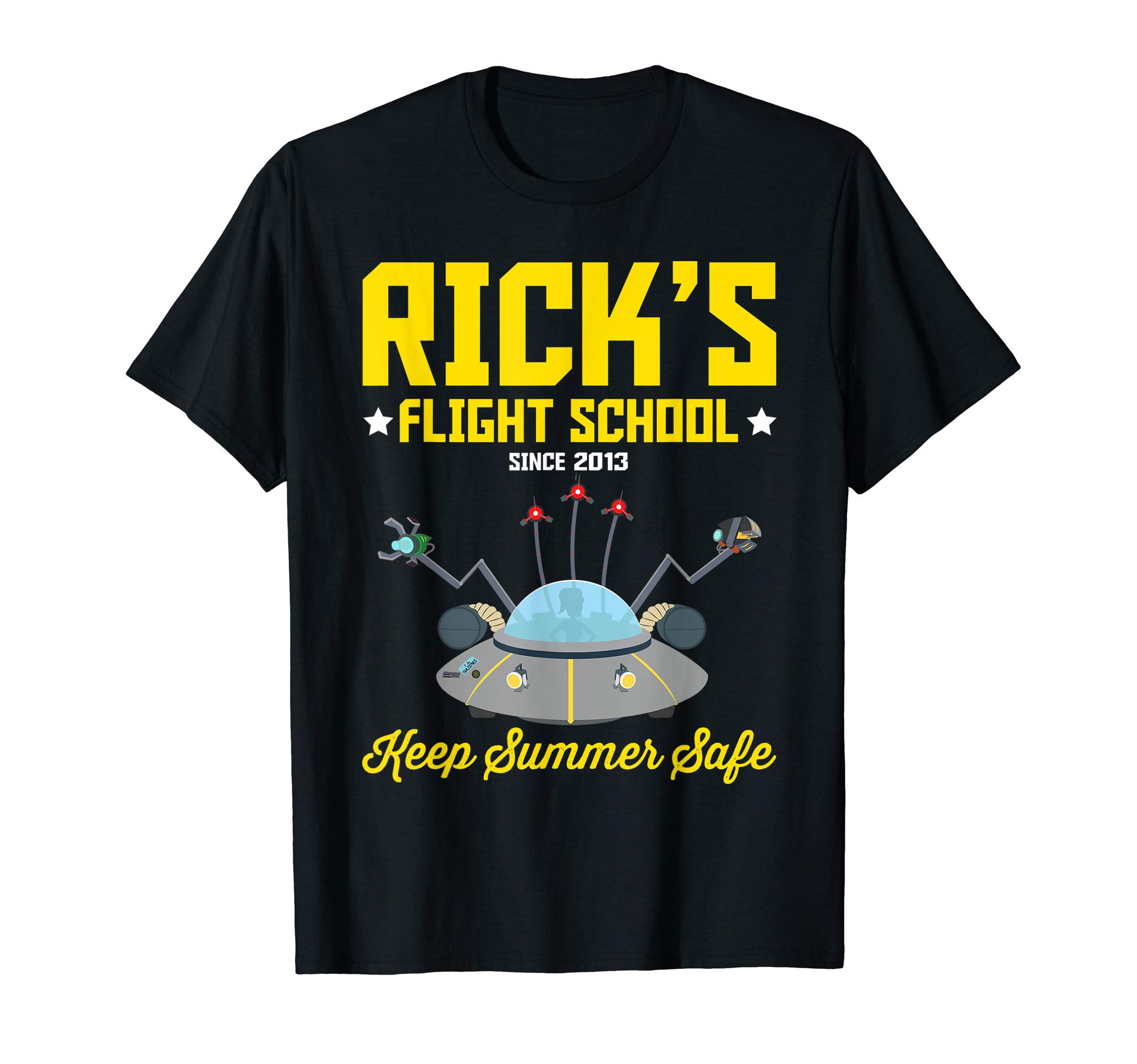 MademarkRick and Morty - Flight School - Keep Summer Safe T shirt