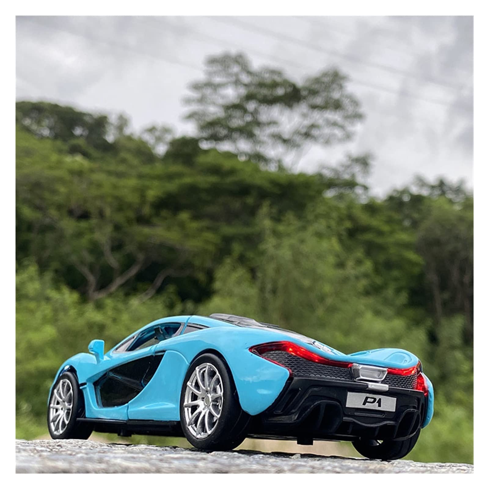 McLaren P1 voiture de sport miniature 1/32 réplique en métal moulé sous pression haute précision