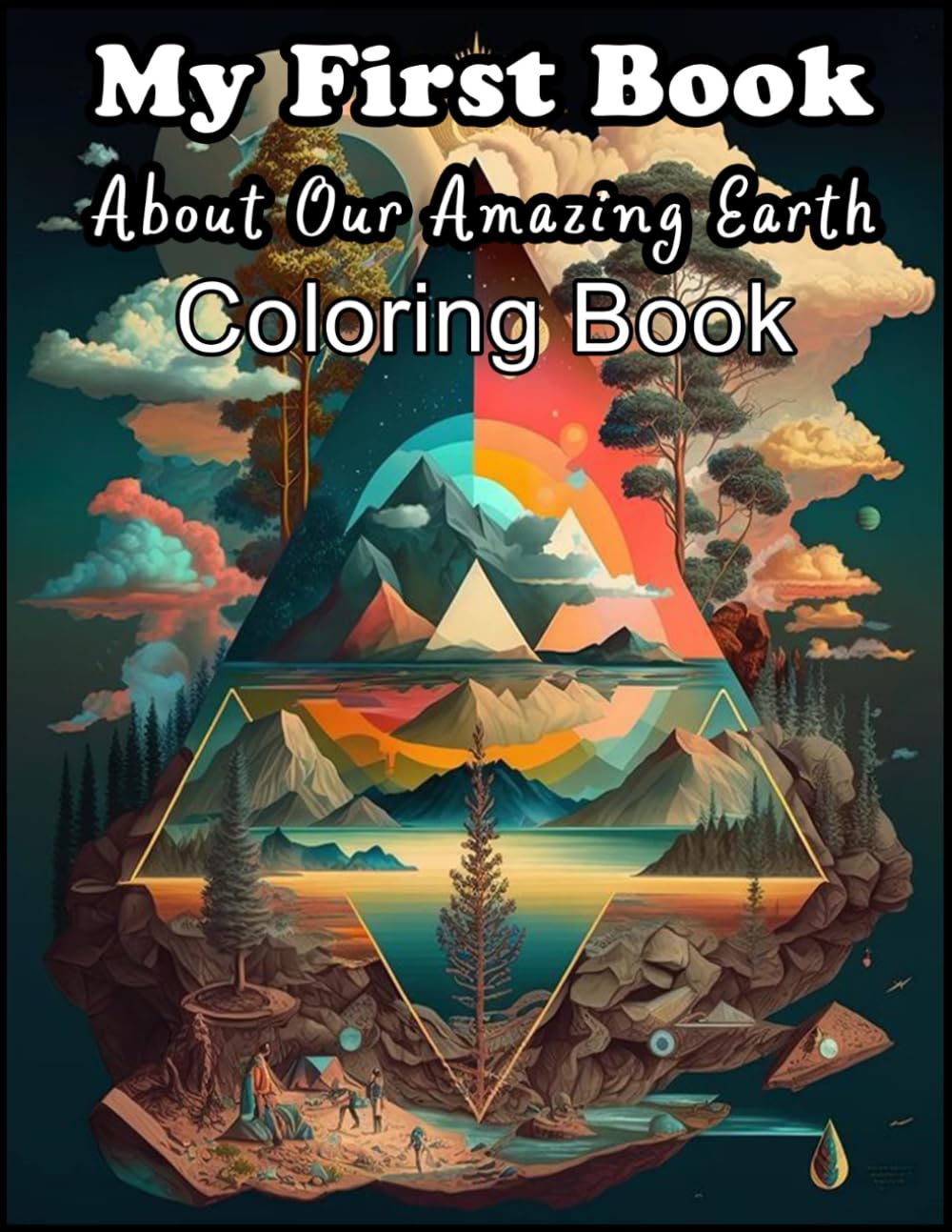 My First Book About Our Amazing Earth: Effective Way For Relaxation And Stress Relief For All Fans.