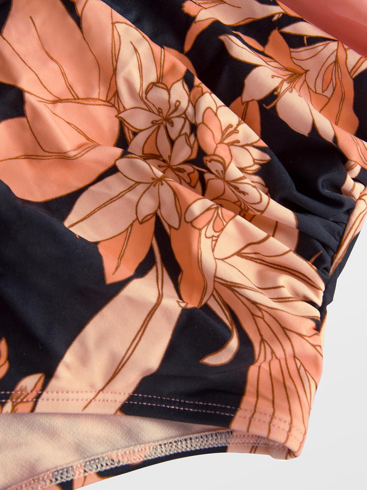 CUPSHE Maillot de bain une pièce pour femme - Dos nu - Effet ventre plat