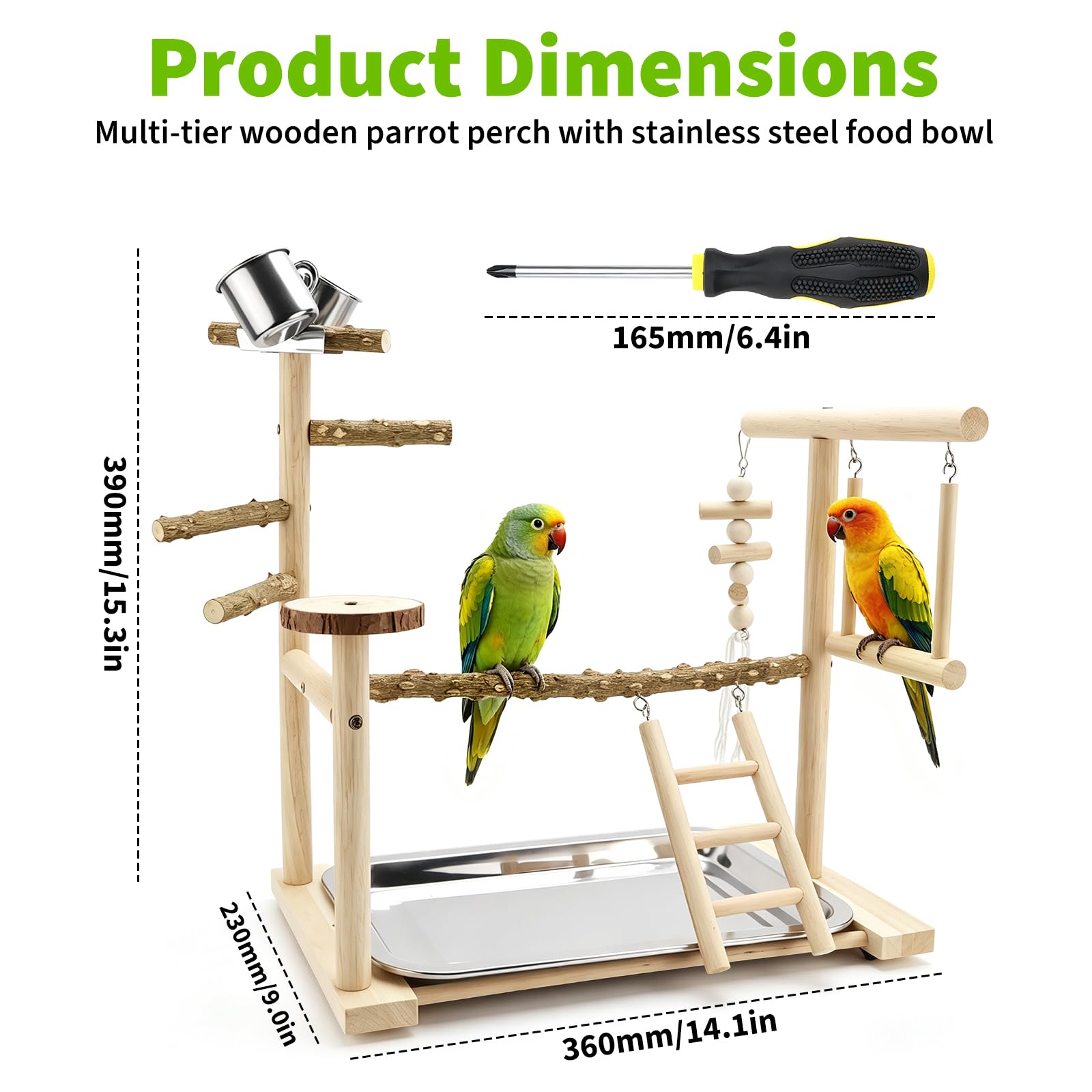Papagei Vogelspielplatz Wellensittich Spielplatz Wellensittich Spielzeug Vogel Zubehör Vogelspielzeug Für Papageien Vogel Spielzeug Vogelbaum Bird Play Stand