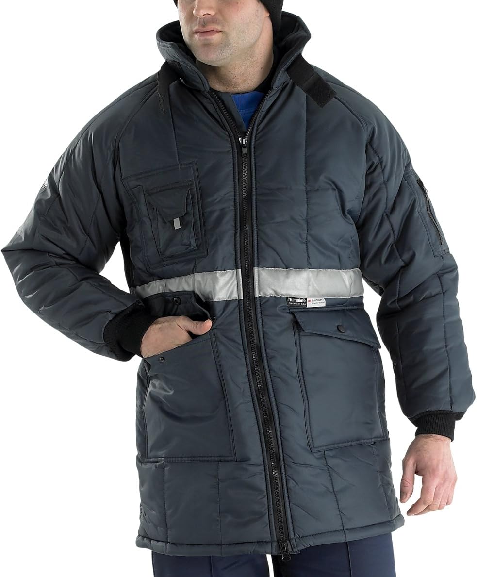 COLDSTAR FREEZER JACKET NAVY BLUE XL