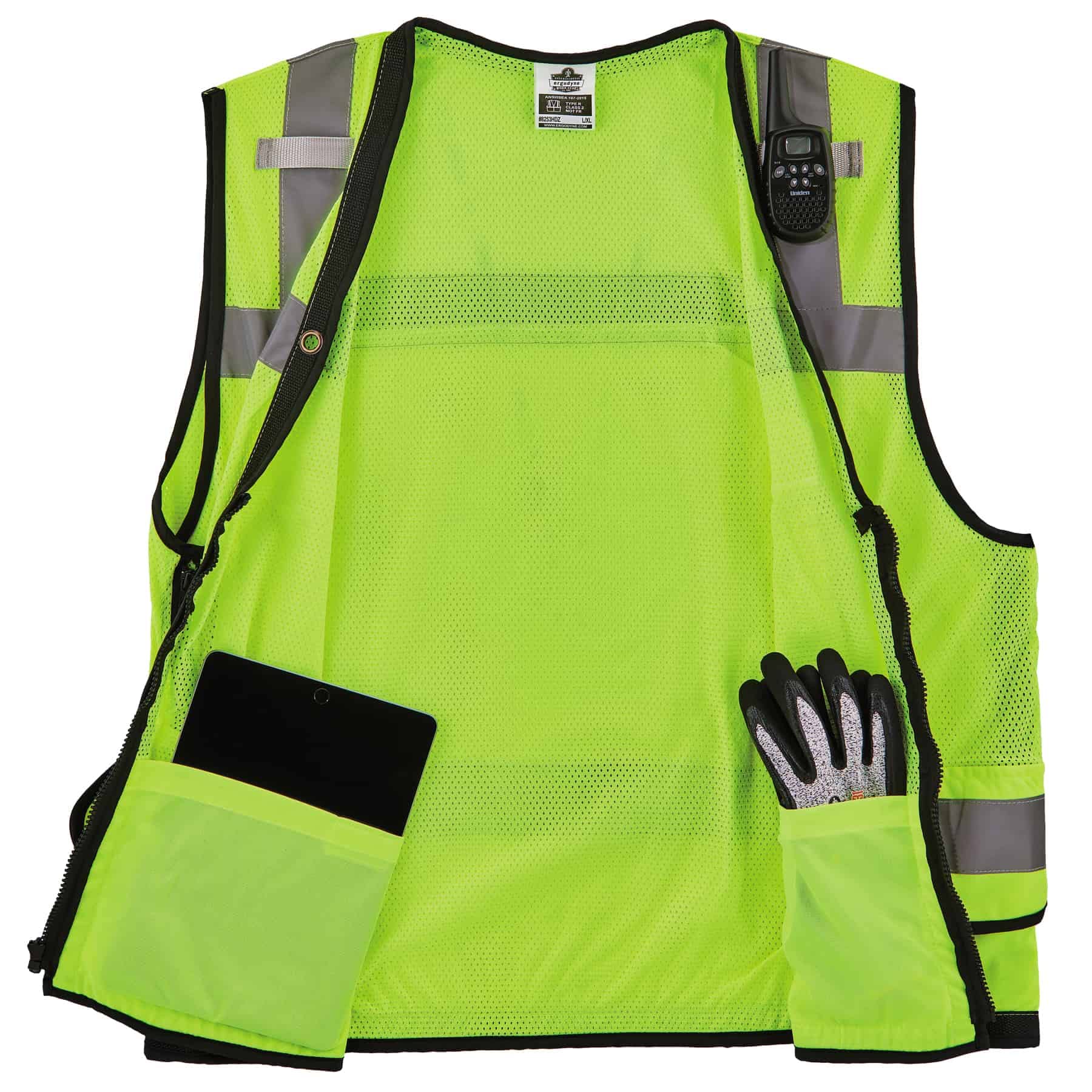 Ergodyne GloWear 8253HDZ Chaleco de malla resistente tipo R clase 2