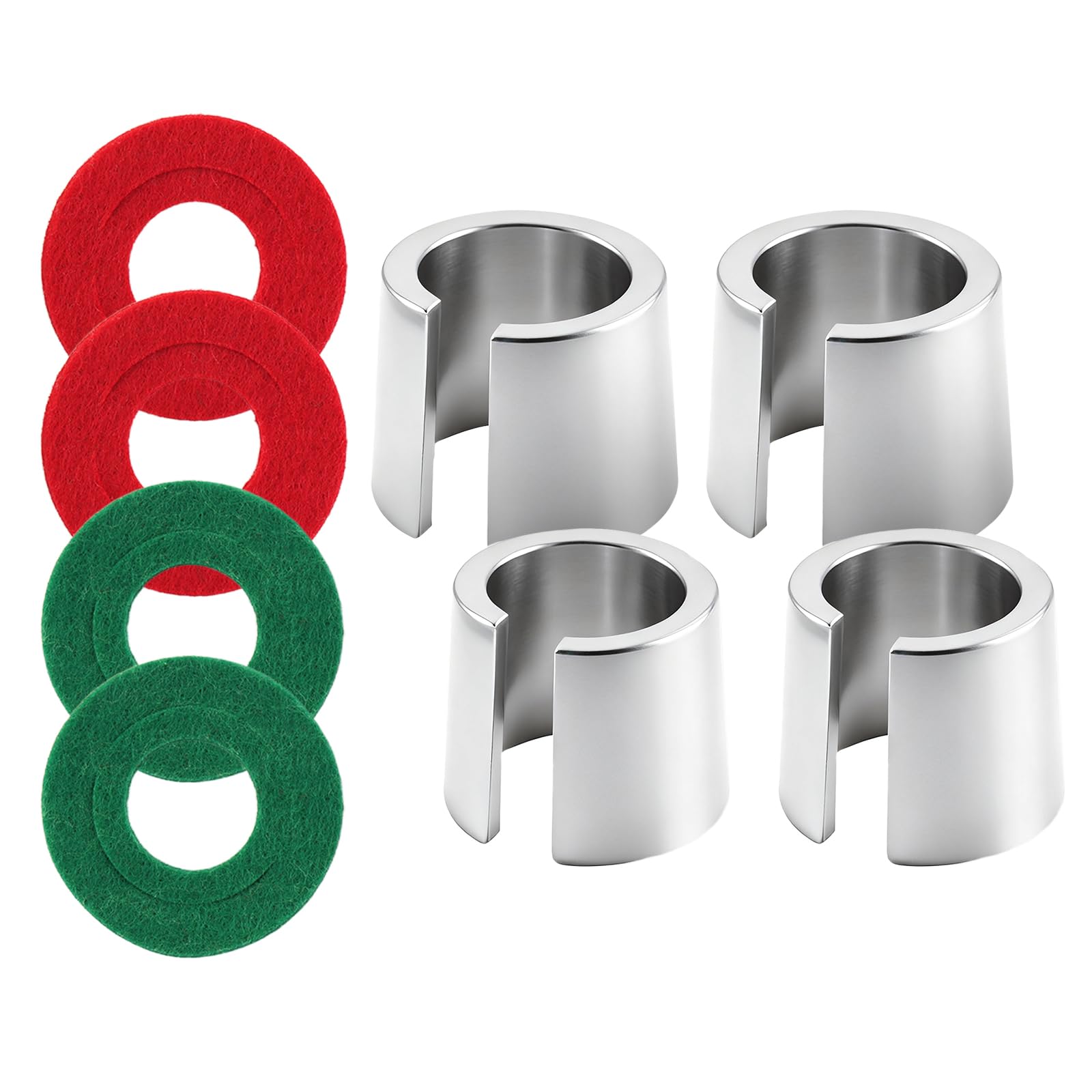 Photo 1 of [ONE PIECE GREEN PART] 4PCS Positive & Negative Car Battery Terminal Shim,Lead Car Battery Post Shims Kit Includes 4PCS Washers to Repair Worn Posts,Essential Cars Batteries Shim Cars Accessories