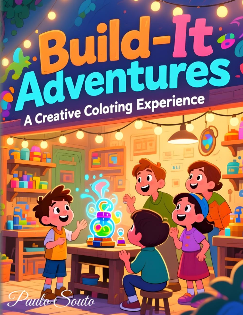 Build-It Workshop Adventures Coloring Book for Kids Ages 8-12 | Educational STEM Fun with Building Projects: Creative coloring book featuring detailed ... perfect gift for birthdays or holidays