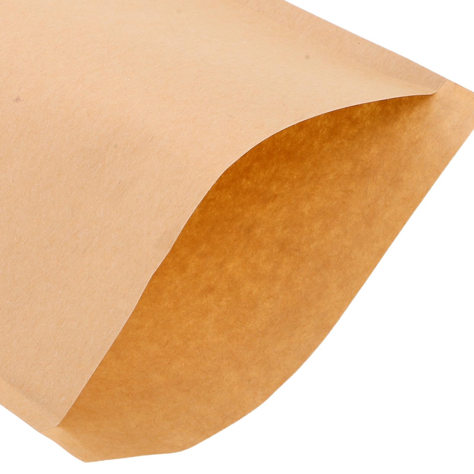 Fettdichte Lebensmittelbeutel aus Kraftpapier, 300 Stück, Braun
