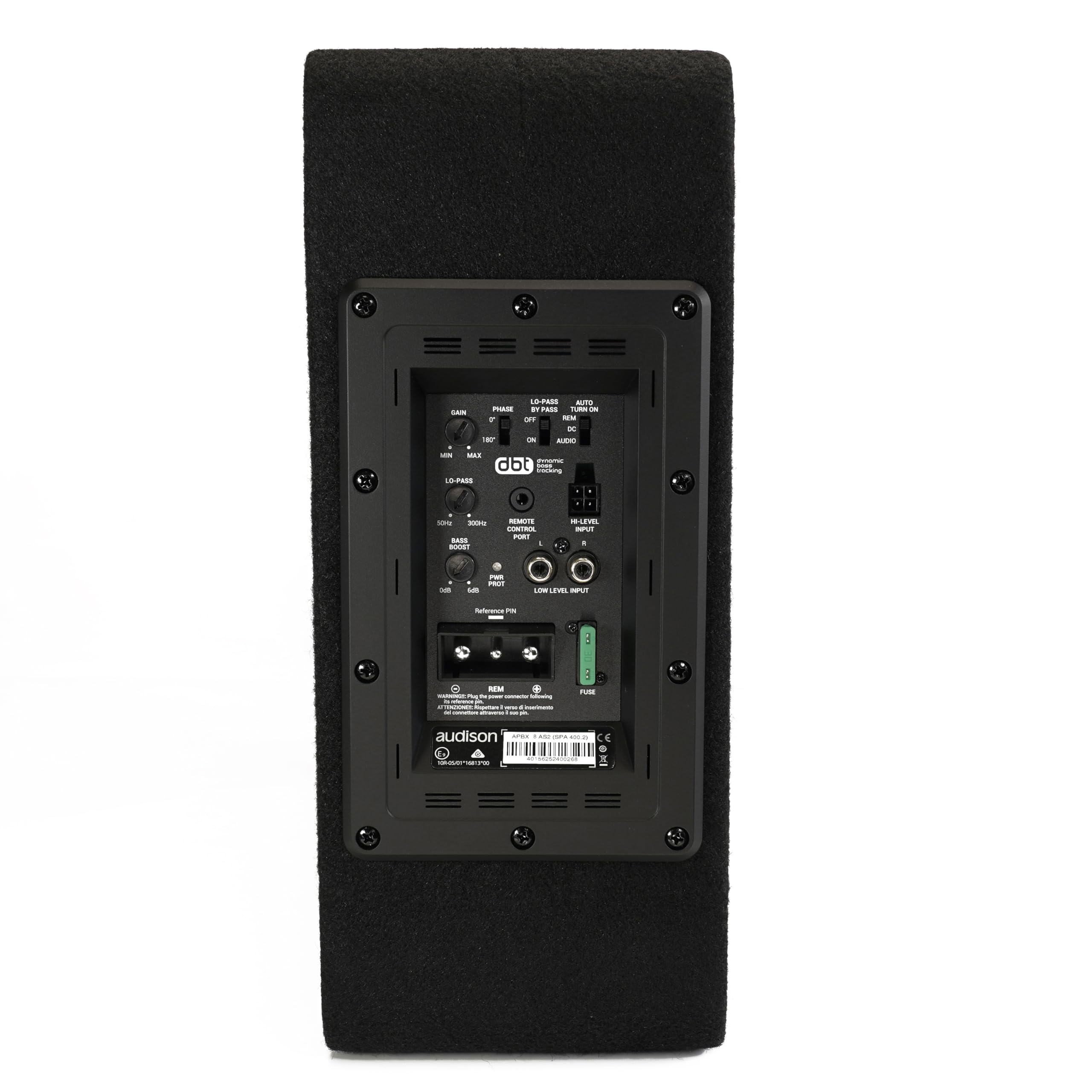Audison APBX 8 AS2 Aktiv-Subwoofer 200 mm, 500 W