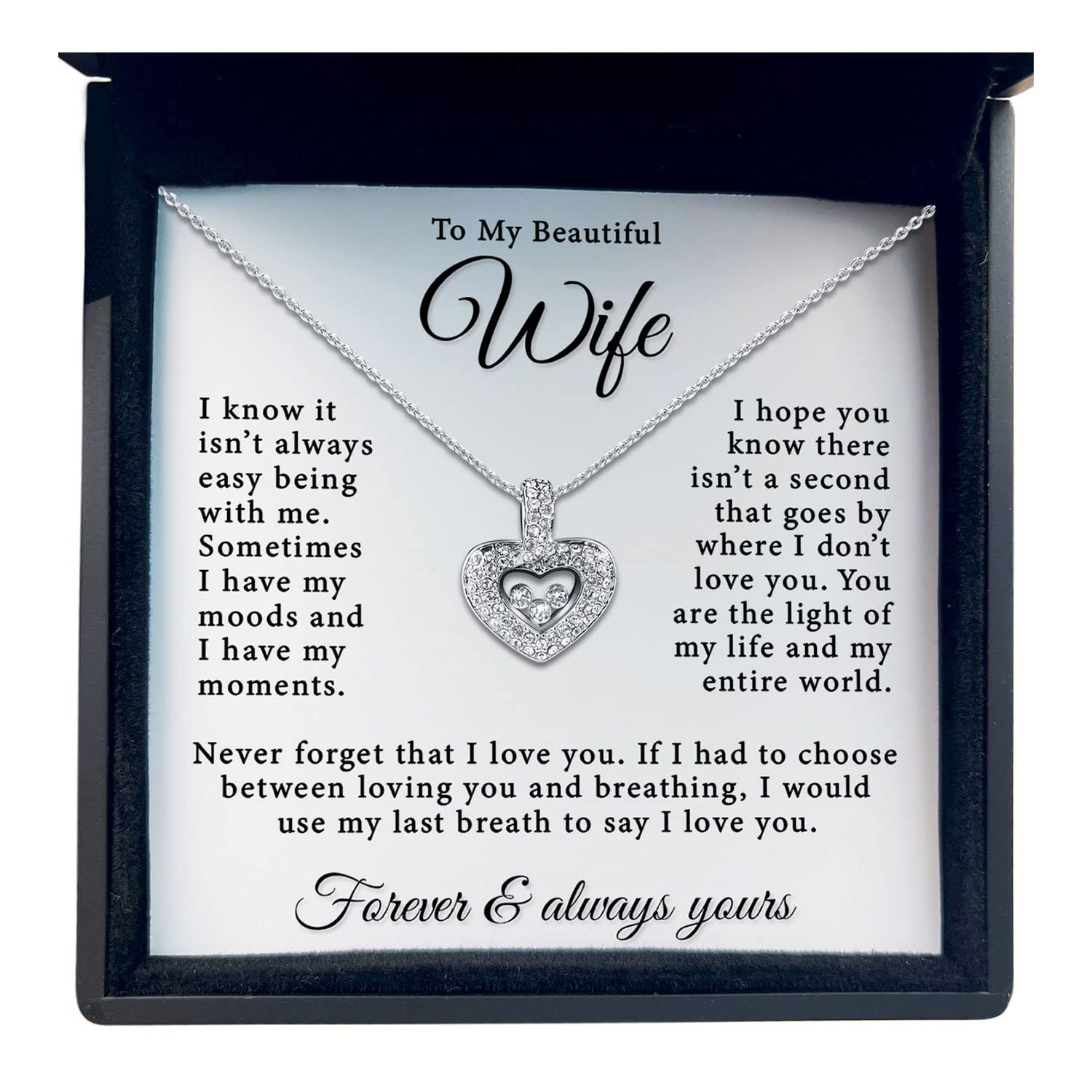 TRYNDINecklace - Gifts for Wife from Husband: Christmas, Anniversary, Birthday Ideas; Romantic Gifts for Her