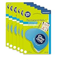 Vista 1 de Glue Dots Juego de dispensador Dot N' Go de 6 quilates, 200 puntos permanentes (0.375 pulgadas) cada uno (11346)