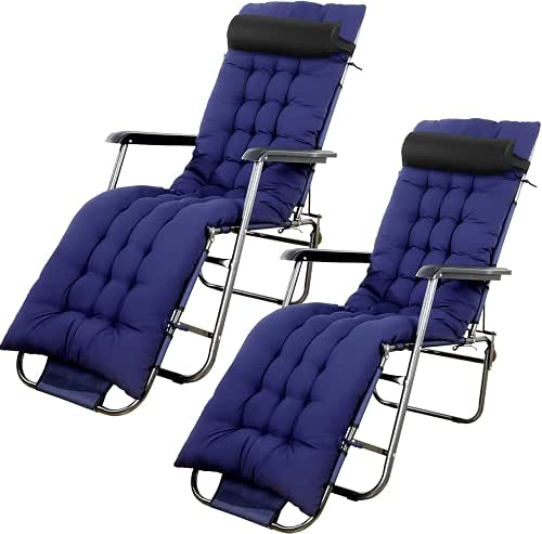 67 x 19 Inch Chaise Lounge Cushions Soft Lounge Chair