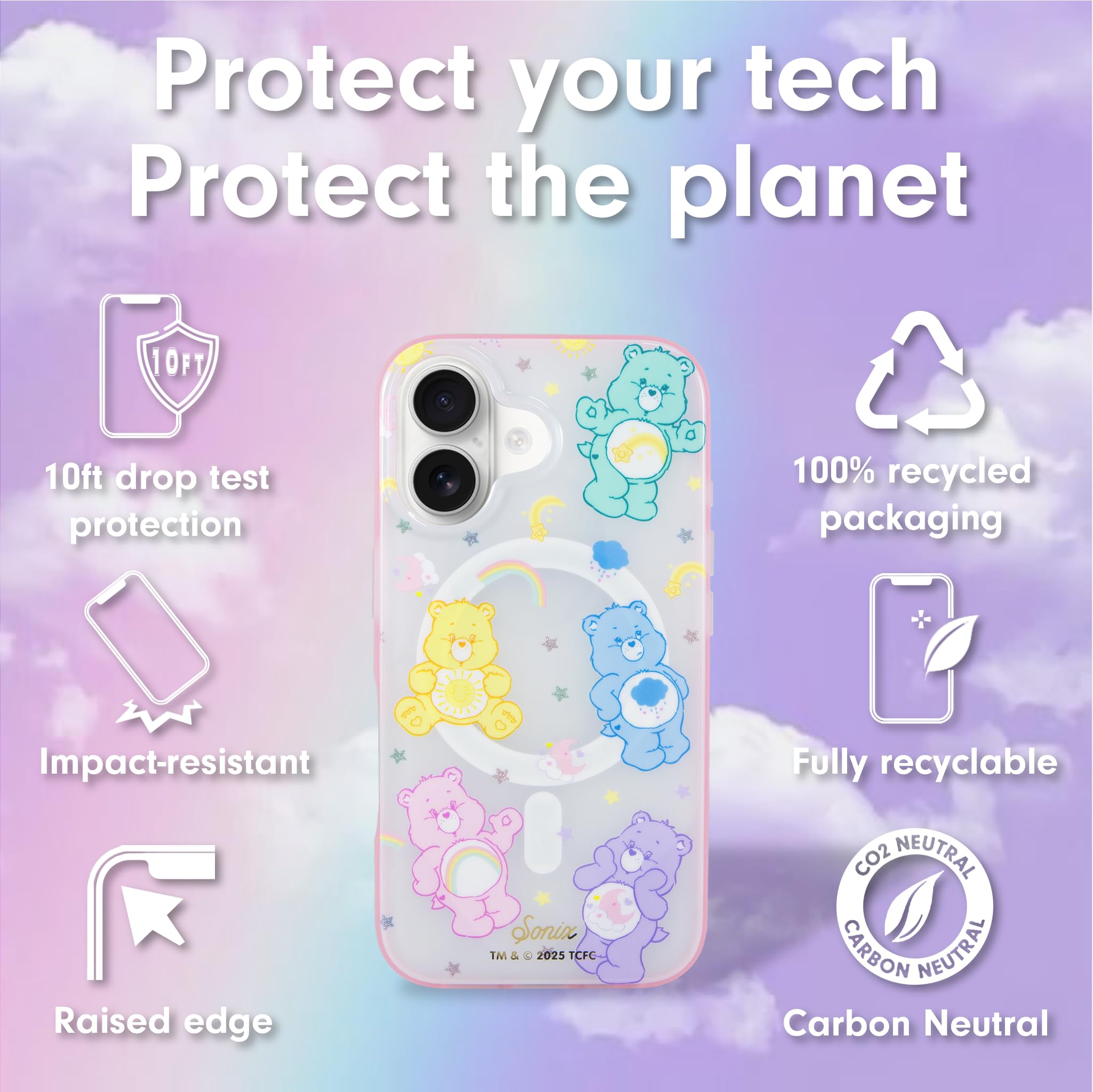 Amazon.com: Sonix x Care Bears Phone Case for iPhone 16