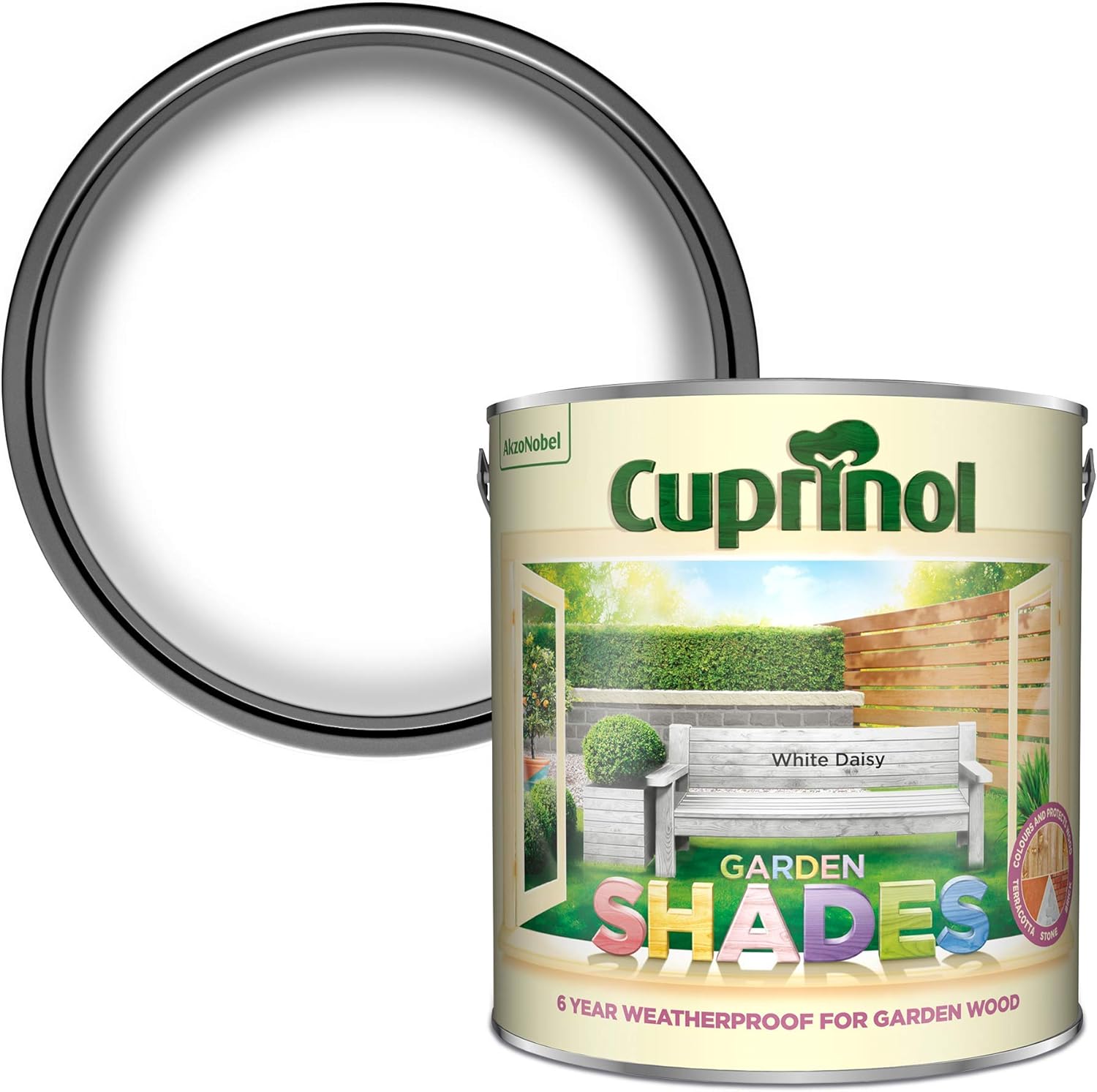 Cuprinol 5159077 Garden Shades White Daisy (2.5L) Amazon.co.uk DIY