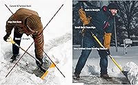 Vista 6 de The Snowplow The Original Snow Pusher (30 Inches)