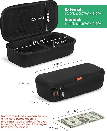 Small Cute Heart Rate Monitor Case and Large Stethoscope Case