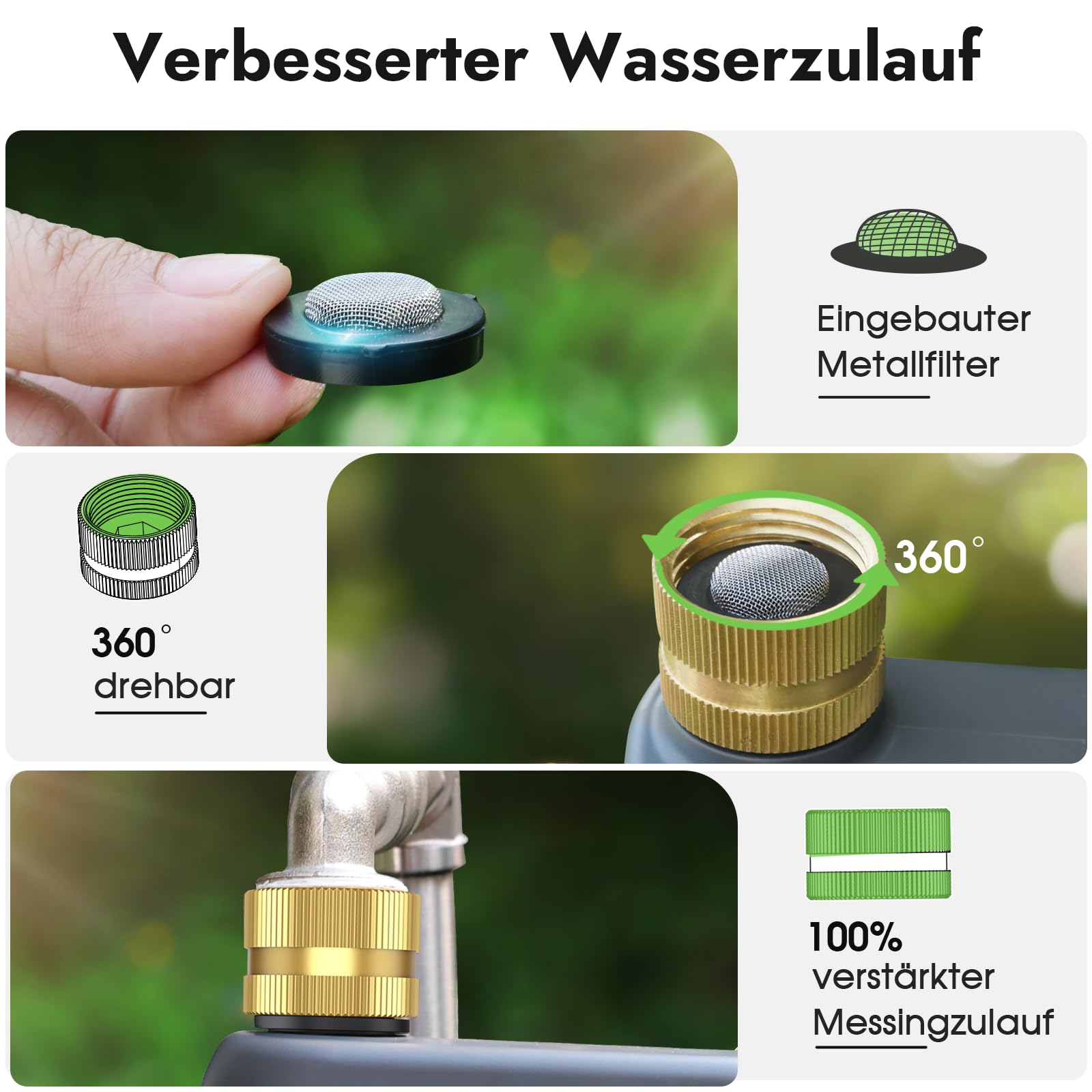 Insoma WiFi-Wasser-Timer für Gartenschläuche, intelligenter Sprinkler-Timer, APP-Fernbedienung, WiFi-Schlauch-Timer, Sprachsteuerung mit Alexa, Regenverzögerung und manueller Modus für die Bewässerung