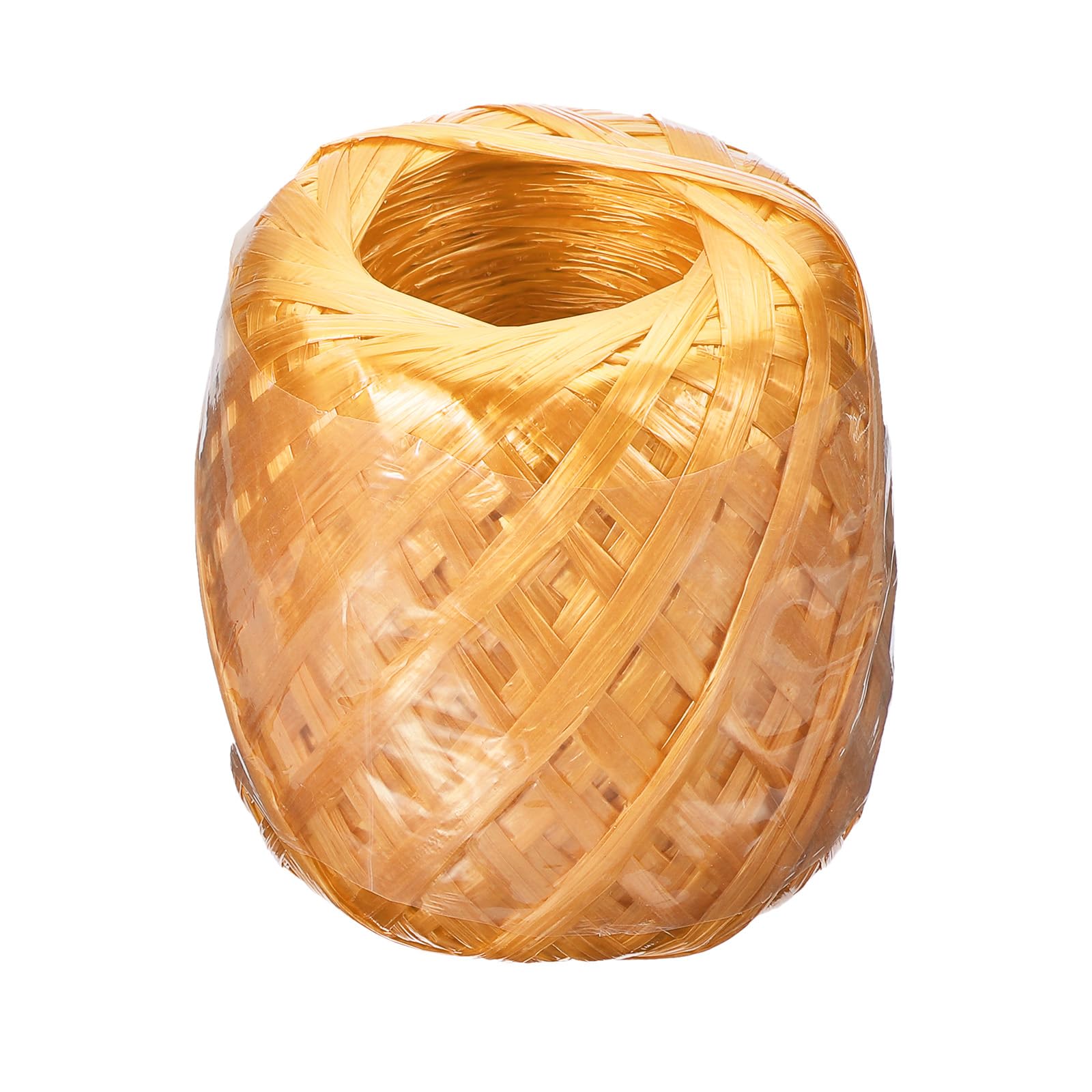 PATIKIL 125m/410Ft Polyester Nylon Plastic Rope, Twine Household Bundles Ropes Roll for Gardening Packing Crafting DIY Orange