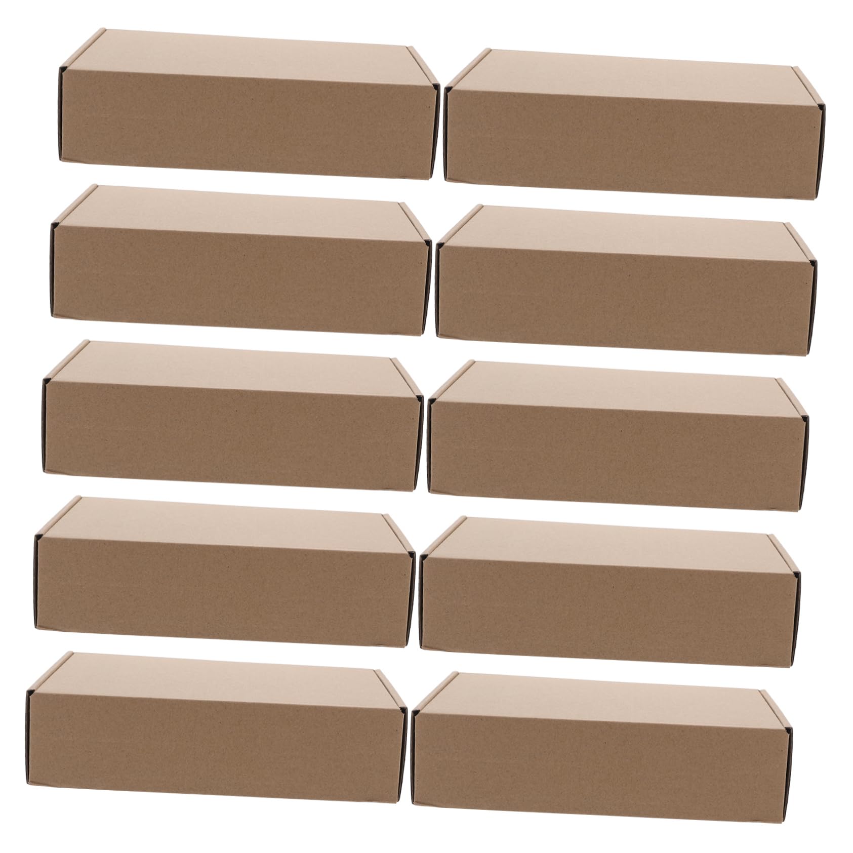 OSALADI 25 Piezas Cajas De Papel Para Embalaje Cajas Postales Para Envío Para Pequeñas Empresas Planas Para Almacenamiento