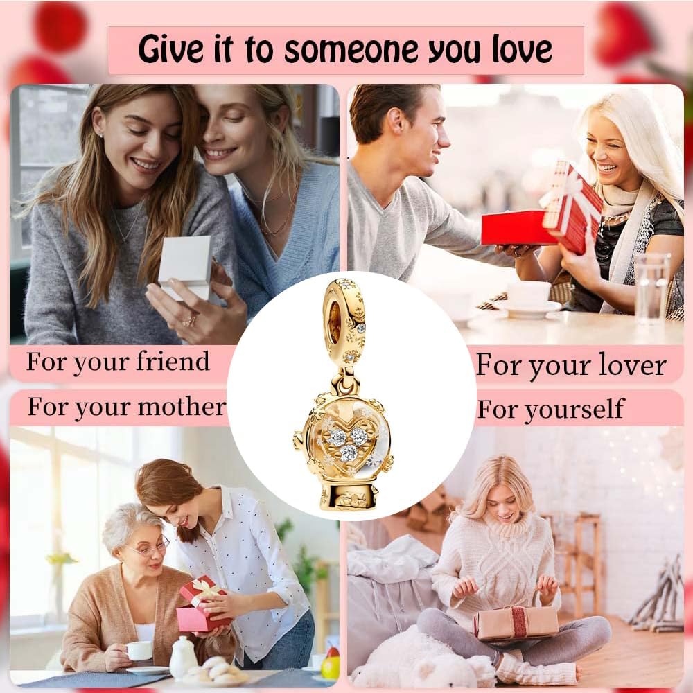 Jewelry Nature Animals Fruit Charms for Women Bracelets Necklaces in 925 Sterling Silver,Mother's Day Birthday Christ - Image 3