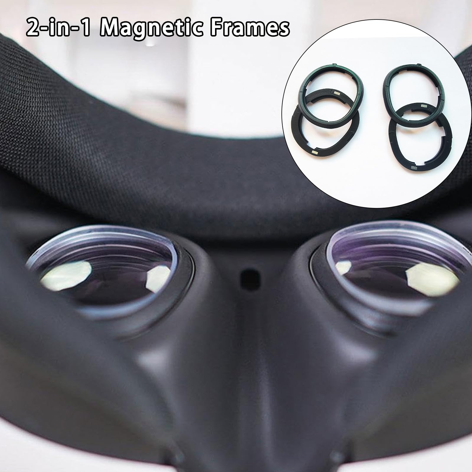 Amazon.co.jp: Growalleter Meta Quest 3アクセサリー用 磁気眼鏡