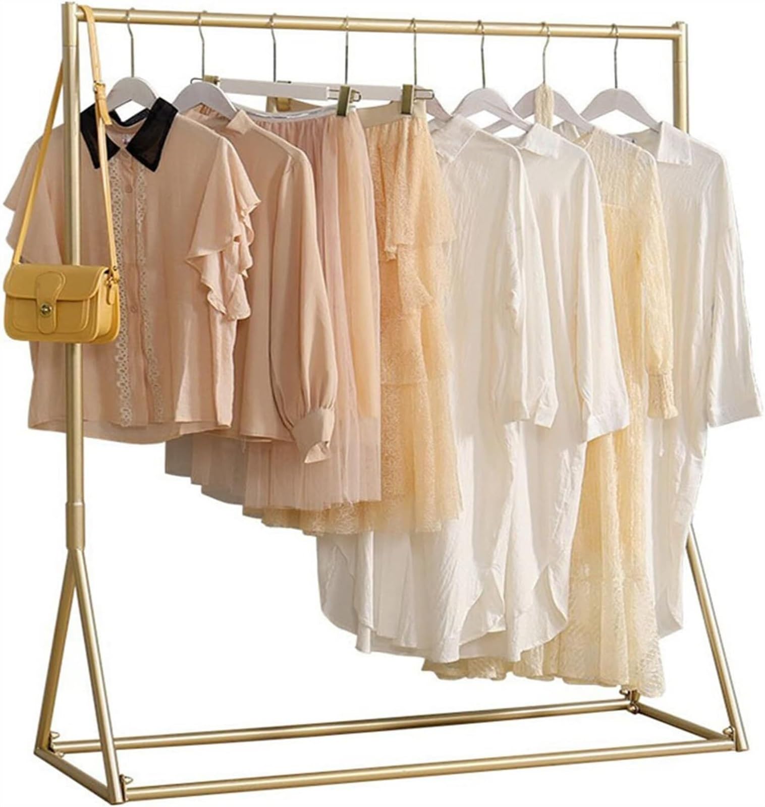 Portant vêtements suspendus NAKEAH pour optimiser l'espace de votre dressing