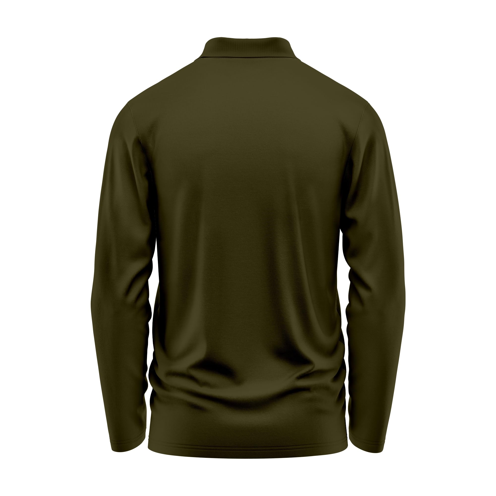 Paquet de 3 Hommes Polo T Shirt Regular Fit Olympique Casual Uniforme Tenue de soirée Multicolores Longues Manches Pleines Bouton Adultes Cadeau Polo Top