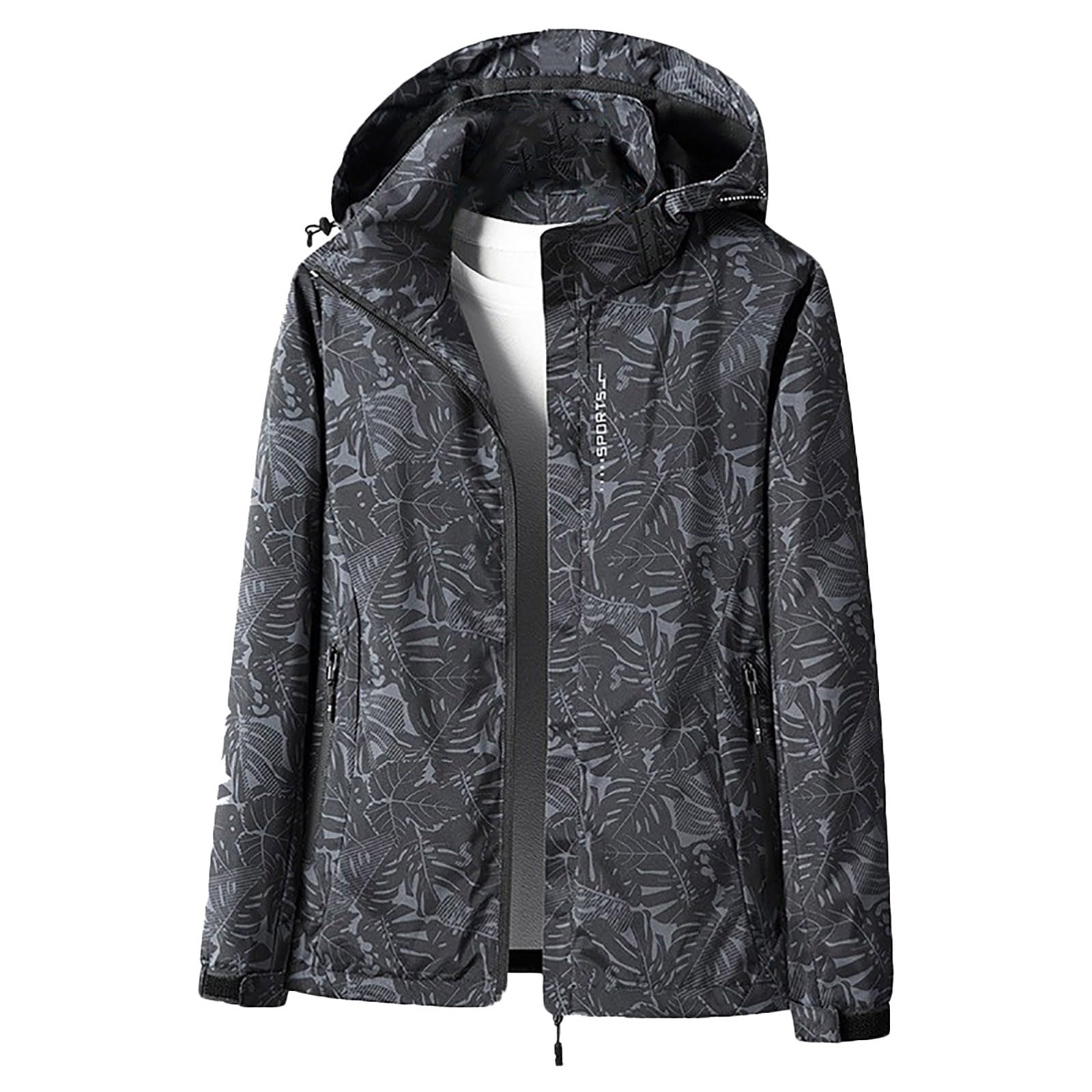 YAOJIWANG Femme Veste De Ski Montagne Outdoor Veste ImperméAble Femme Grande Taille, Veste ImperméAble Coupe-Vent Manteau D'Hiver Chaud Avec Capuche Veste RandonnéE Voyage Snowboard
