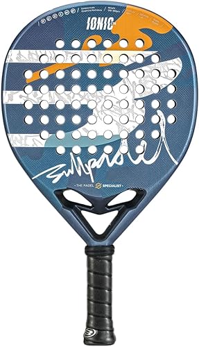 BULLPADEL Pala de pádel Ionic Control 2025 Pala Padel profesional de forma redonda Glaphite y MultiEva Core Tecnología XForce y marco CarbonTube