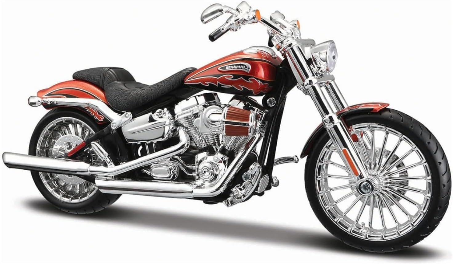2014 Harley D. CVO Breakout Orange 1/12 Diecast Motorcycle Model 32327
