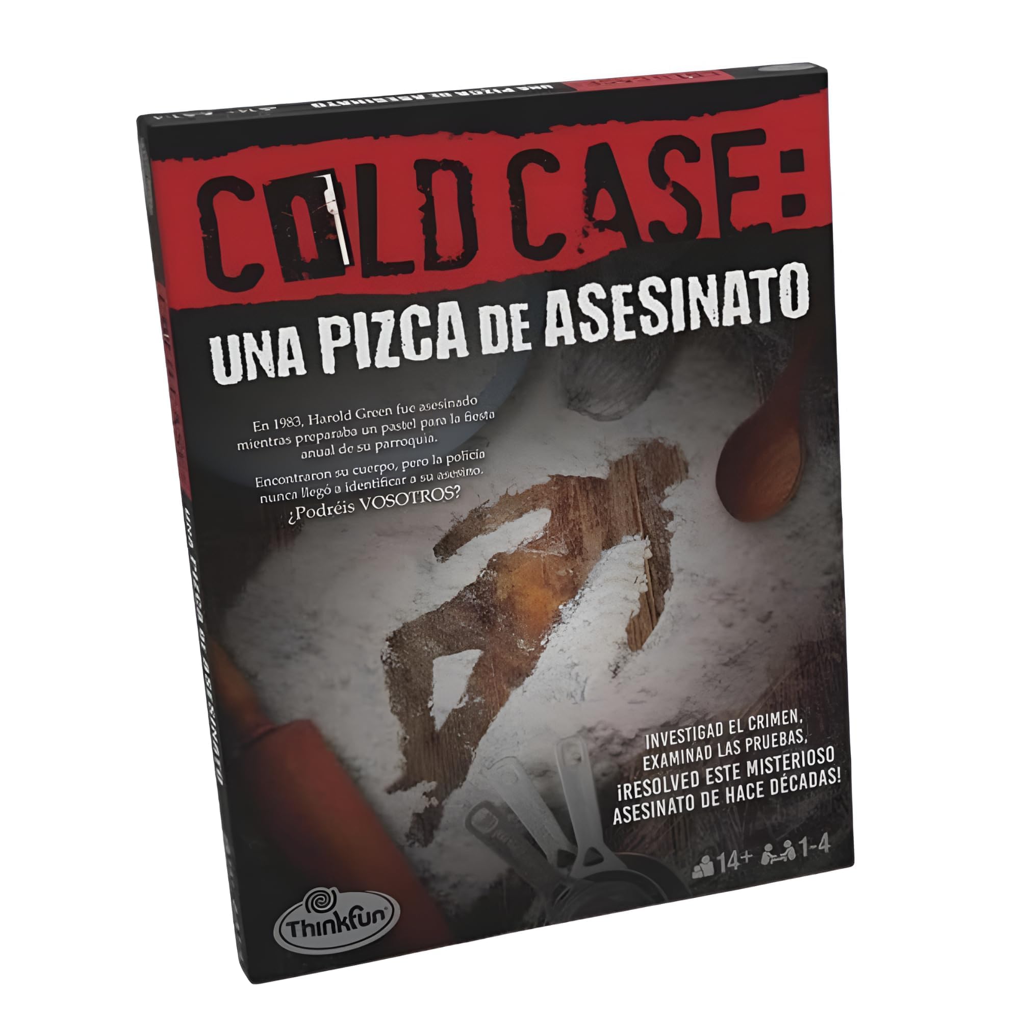 ThinkFun - Cold Case 1: Truth Never Dies, Adult Logic and Investigation Game, 1-4 Players, Age 14+