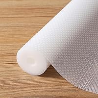 Vista 11 de Revestimientos de estantes para gabinetes de cocina Impermeables: Forro de cajón de 10 pulgadas de ancho gris claro - 10 pulgadas × 33 pies Papel