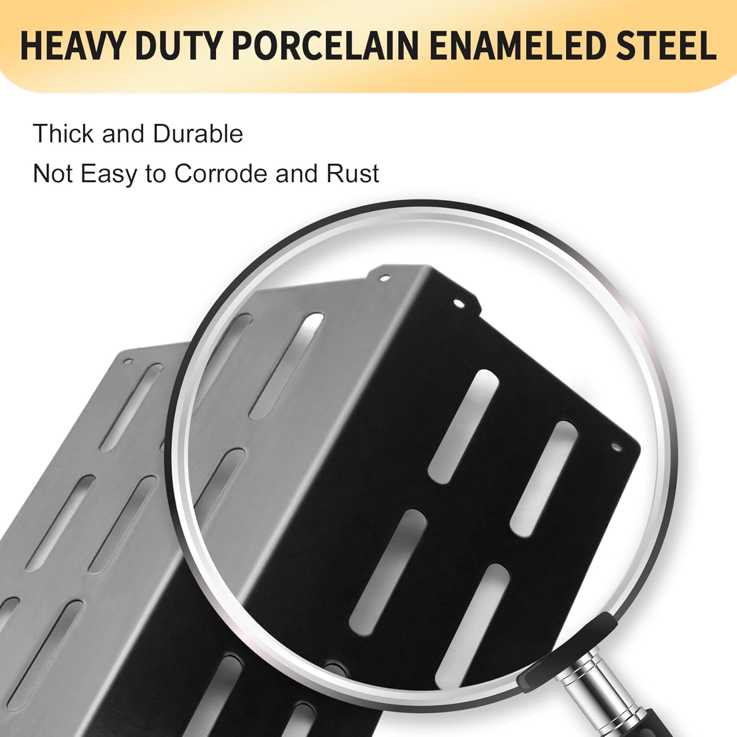 Genesis 7524 Grates 65505 Heat Deflectors 7620 Flavorizer Bars Grill Replacement Parts for Weber Genesis Parts 300 Series with Front Control Knob 7621 E-310 E-320 E-330 S-310 S320 S-330 EP-310 EP-320