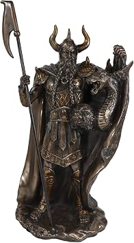 Ebros Gift Norse Mythology Pagan Half God Half Jotunn Loki Carrying Fenrir and Jormungandr Serpent Statue 11.5" Tall Viking Deity Odinson Trickster Magician Brother of Thor Figurine Collectible