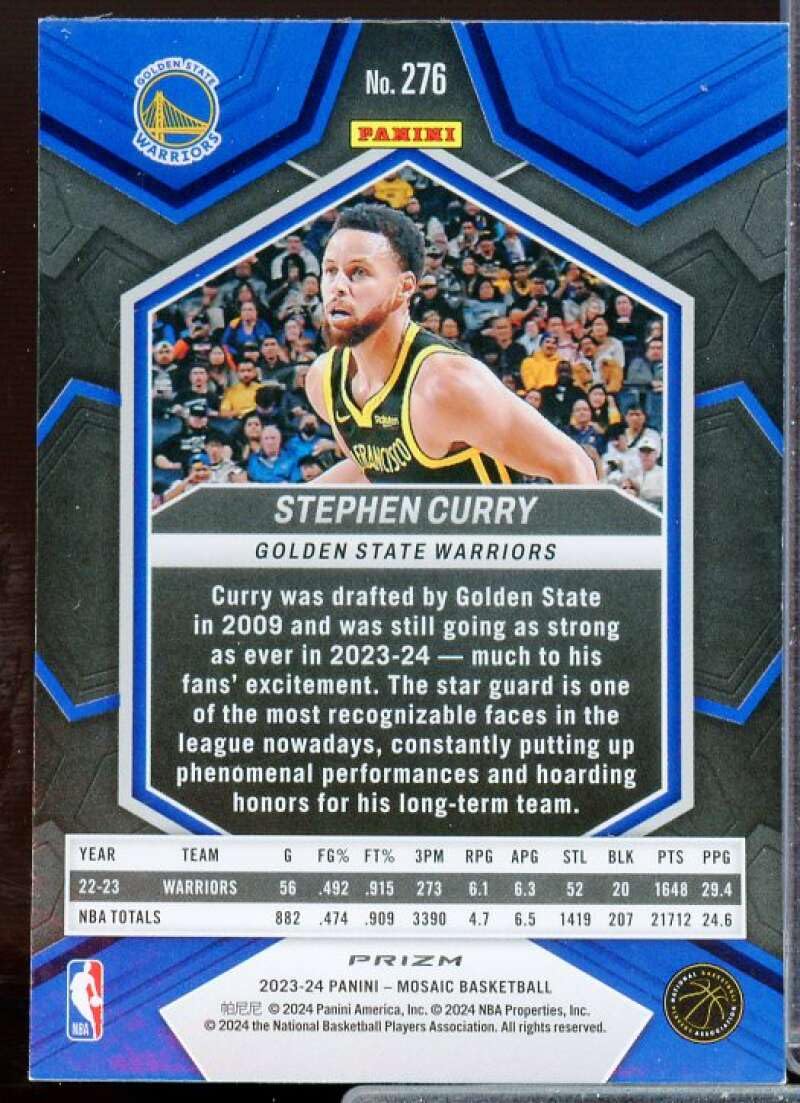 Amazon.com: Stephen Curry/City Edition Card 2023-24 Panini Mosaic
