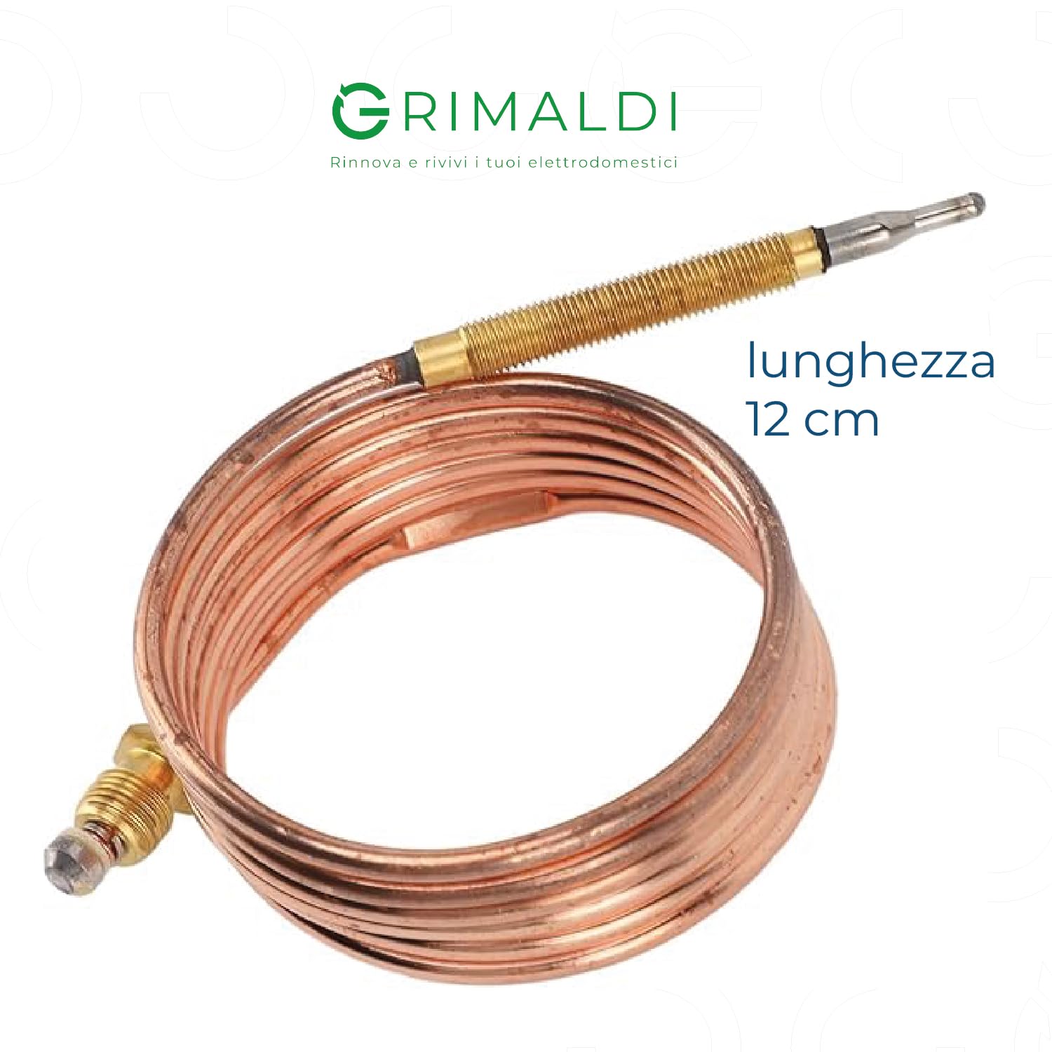 Termocoppia Per Stufa A Gas – Testa In Rame, Lunghezze 33/45 Mm E Cavi 35/40/70 Cm – Compatibile Con Fornelli Sabaf