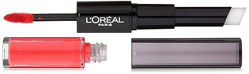 Cosméticos labial de color duradero de Loreal París, paquete de de 1