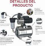 T.I.P. 31155 Domestic Waterworks, HWW Inox 1300 Plus F, Stainless Steel with Pre-filter - 5