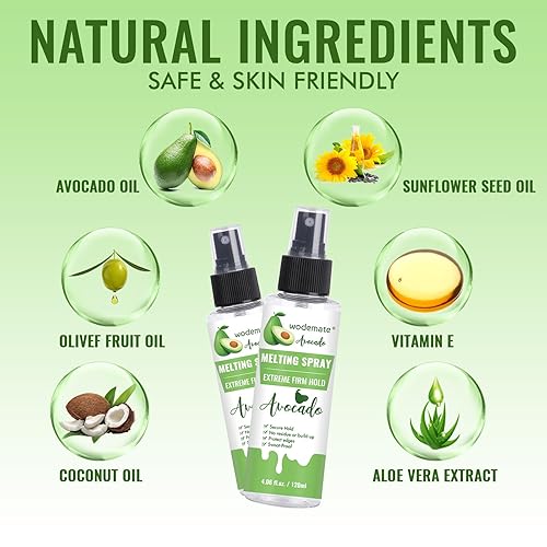 Miniatura 2 de Spray de fusión de encaje para pelucas sin pegamento, adhesivo en aerosol de fusión de fijación extrema para pelucas de encaje, fuerte sujeción de