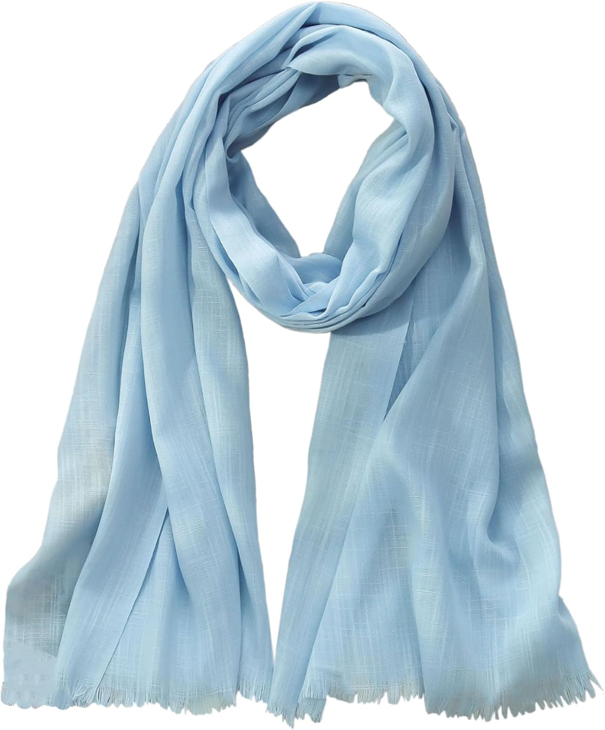 Women's Cotton Scarves Lady Light Soft Fashion Solid Scarf Wrap Shawl