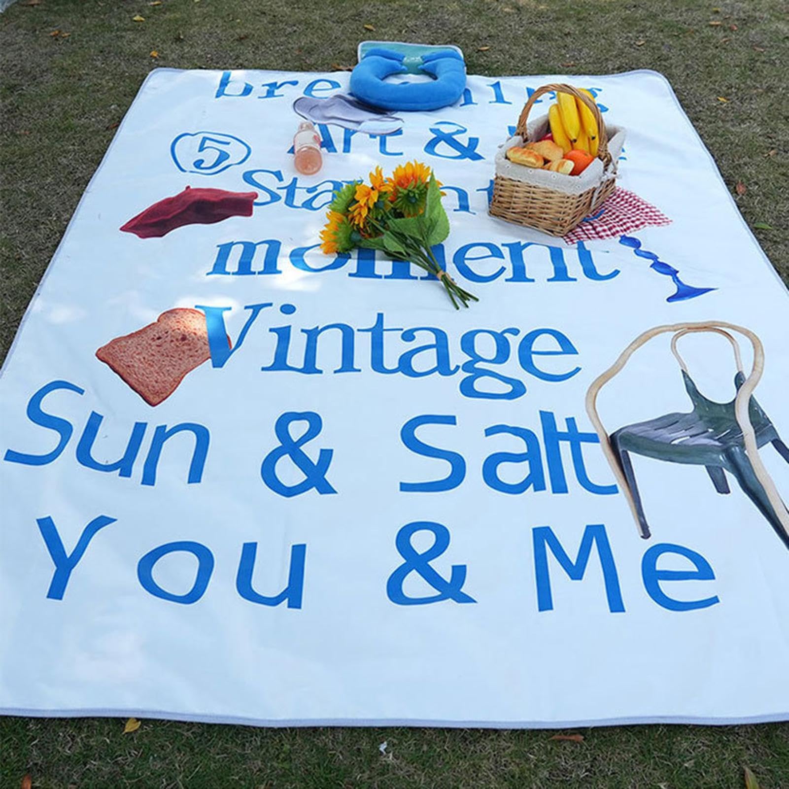 Nappe pique-nique Tapis De Sol Léger Lavable Pour Tente