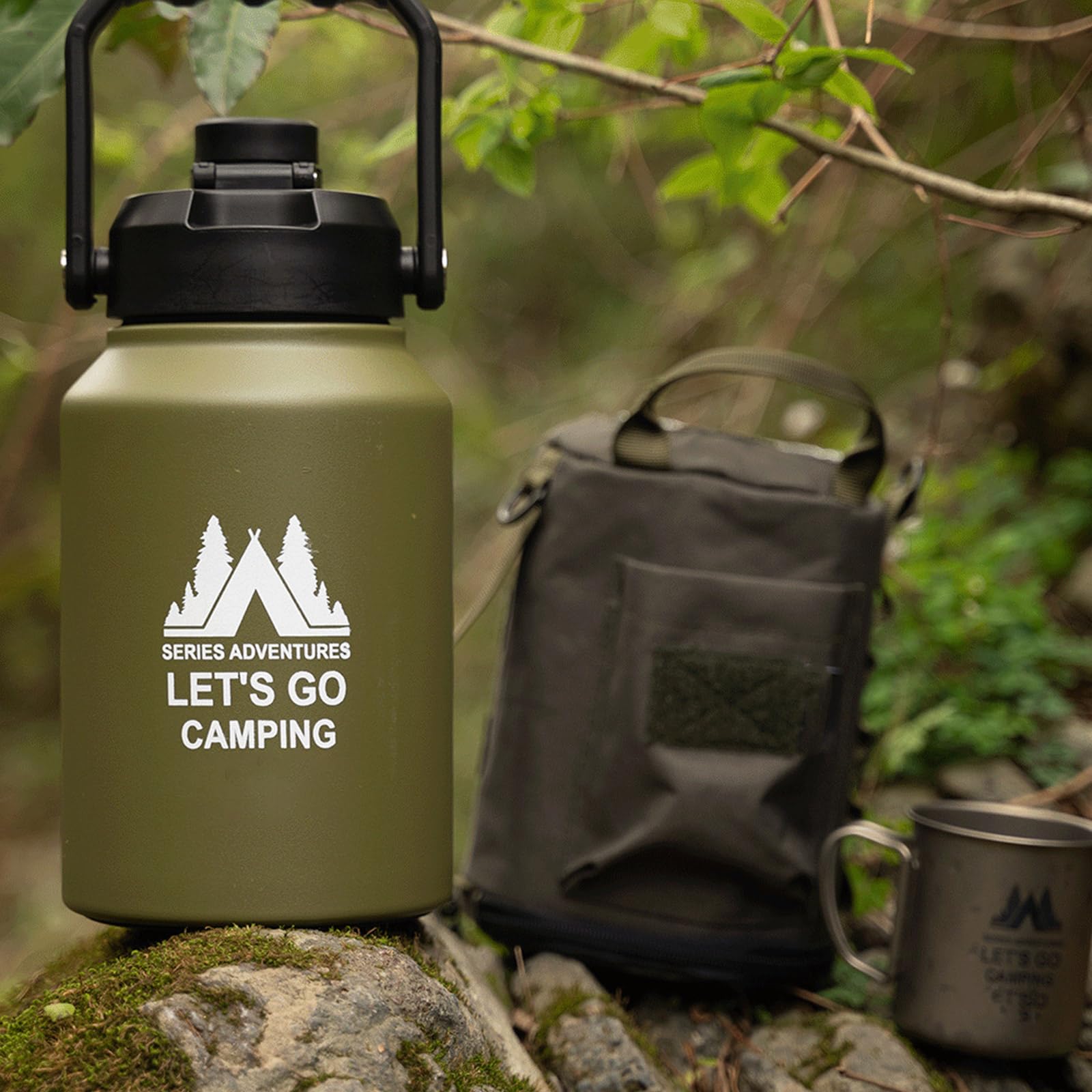 Retention Camping Wasserbehälter Edelstahl Outdoor Kühler Fässer für Wandern Strandpicknicks Strandpicknicks Eiskübel