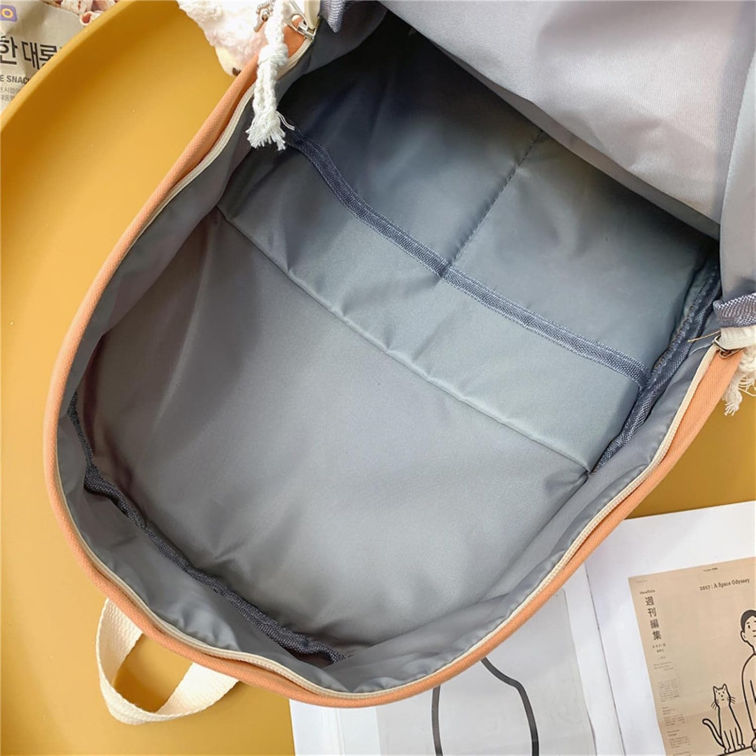 Lekki Tornister Plecak Dziecięcy Las Canvas Plecaki Studenckie Śliczne Torby Podróżne Dla Dziewczyn Moda Damska Plecaki Studenckie Laptopy Damskie Tornistry Szkolne, Green China, No bear doll
