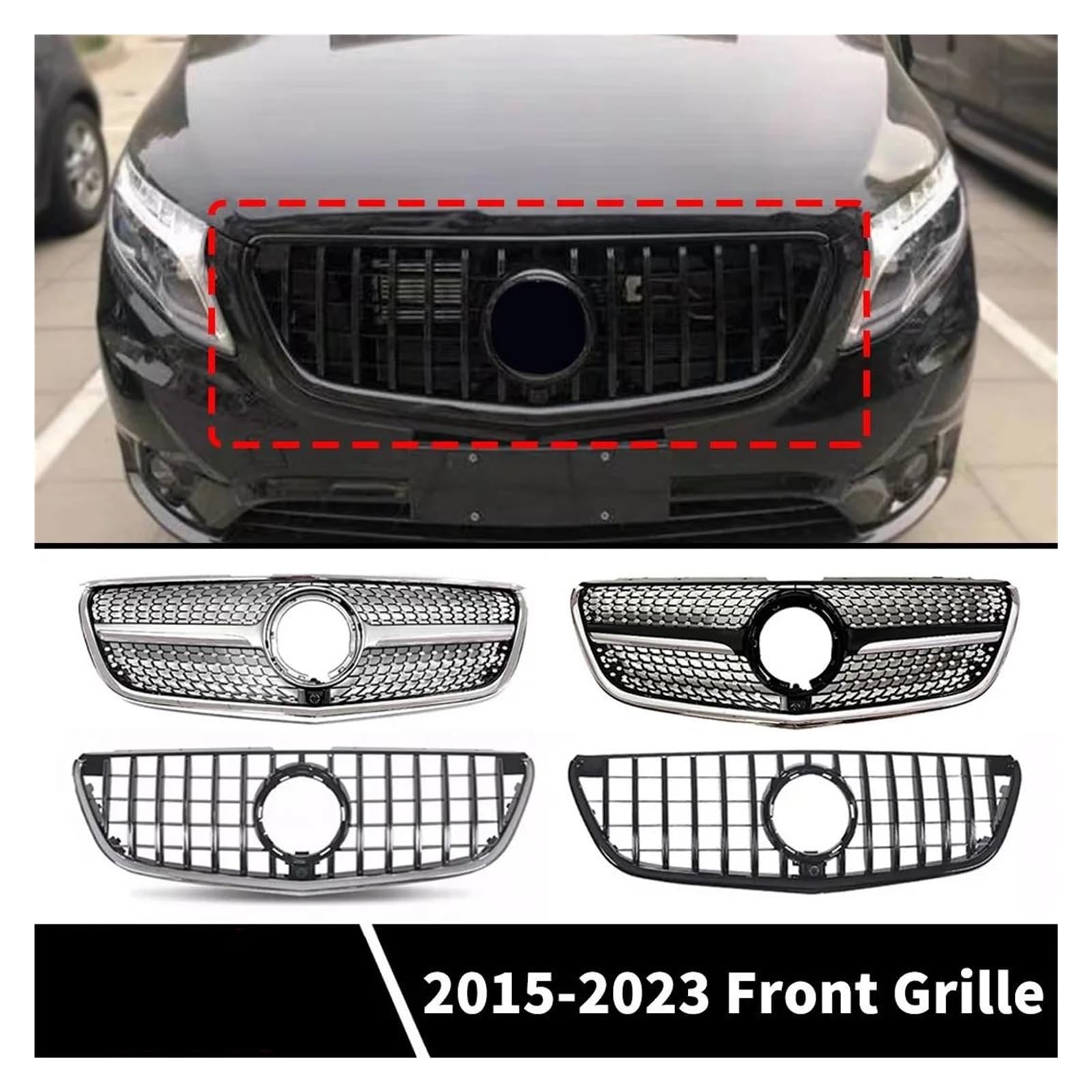 Amazon.co.jp: グリル 用 ヴィト W447 2015-2023 チューニング