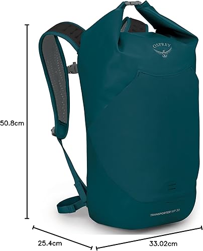 Miniatura 10 de Osprey Transporter - Mochila impermeable para laptop (18 litros), color negro