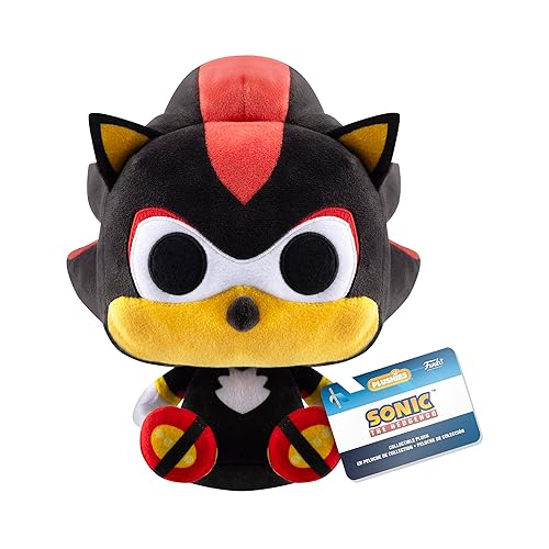 Funko Pop! Plush: Sonic the Hedgehog - Shadow - Sonic the Hedgehog - Collectable Soft Toy - Birthday Gift Idea - Official Merchandise - Stuffed Plushie for Kids and Adults and Girlfriends