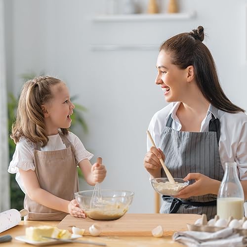 Miniatura 6 de Juego de 7 cuchillos de madera para niños pequeños, tabla de cortar y cuchillos para cocina real, herramientas de cocina Montessori para niños
