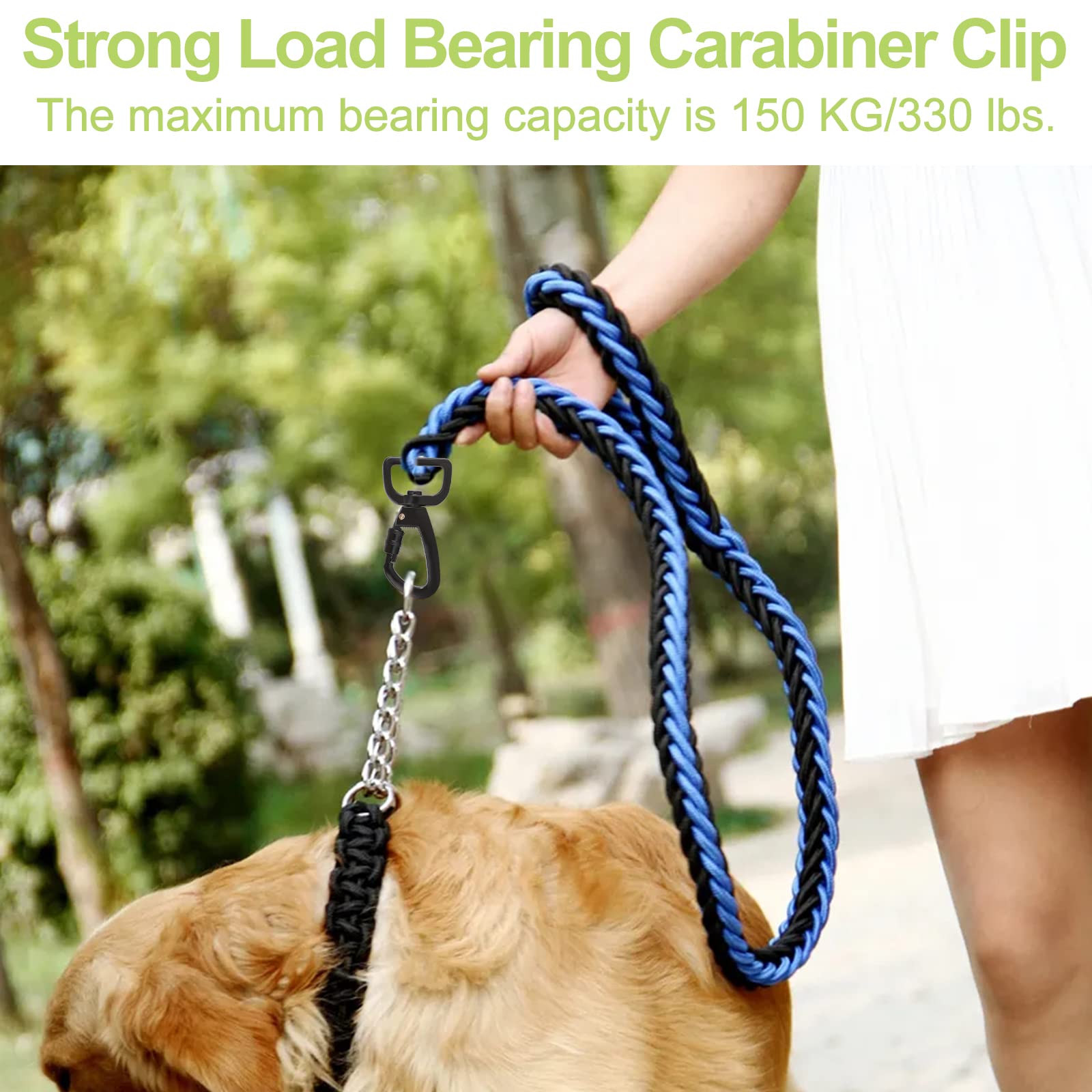 UFURMATE Swivel Snap Hooks – 5 Pack Zinc Alloy Leash Connectors, 360° Rotating, Quick Release, For Dog Leashes, Keychains, Backpacks