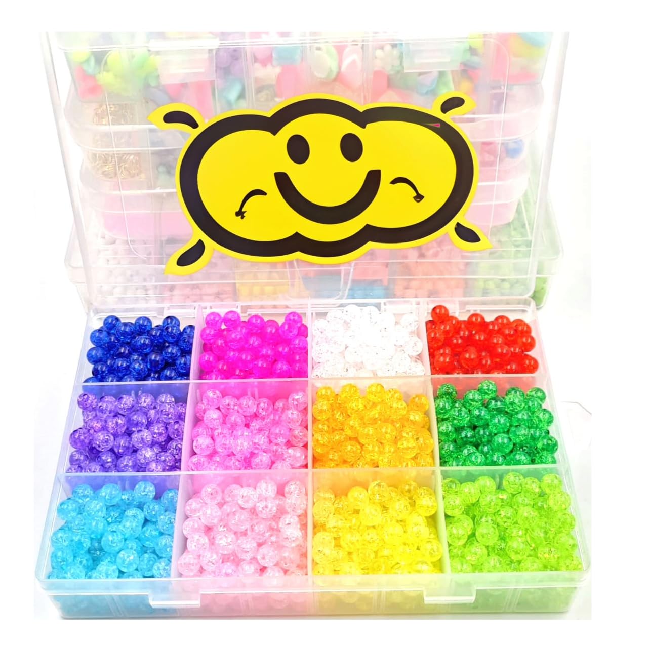 Beads for Kids Crafts Childrens Jewelry Making Kit Hairband Bracelets Necklace and Rings Craft Kits DIY Birthday Gifts for 4-16 Year Old Girls Multicolor (Beads with Box) (B0D47VDDWH) Amazon Price History, Amazon Price Tracker